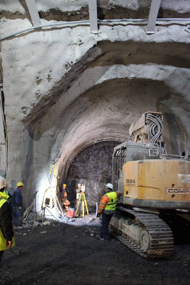 Ремонтът на тунел Витиня